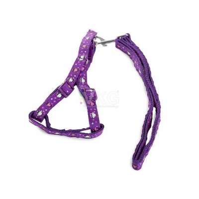 Pavadėlis su diržais šuniui, katei, triušiui - maišyti