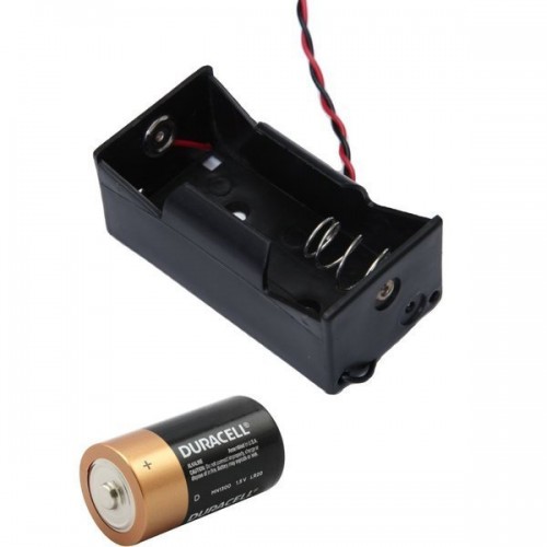 Akumuliatoriaus 1xR20 D LR20 1,5 V - su laidu-Pagrindinis