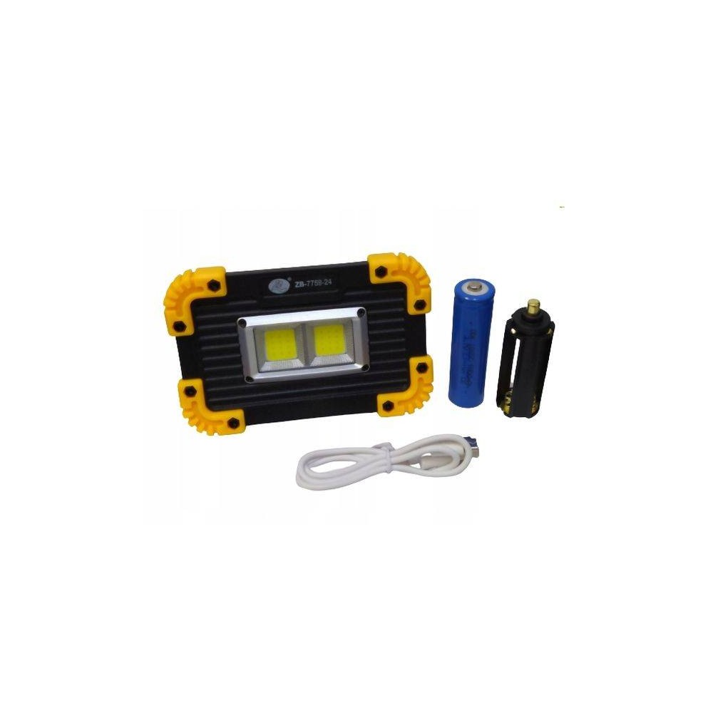 Dirbtuvių lempa COB LED ZB-7759-24 - akumuliatoriaus Dirbtuvių lempa COB LED ZB-7759-24 - akumuliatoriaus