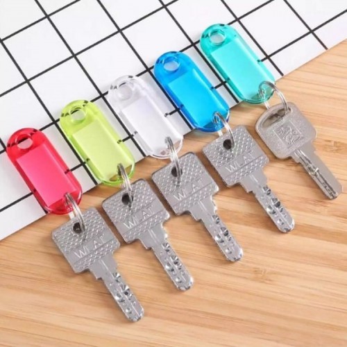 Raktų pakabukas - Raktų pakabukas su etikete - Mišrios