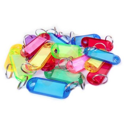 Raktų pakabukas - Raktų pakabukas su etikete - Mišrios