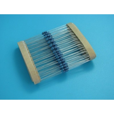 60 vnt. rinkinys - 5 tipų 0,25 W rezistoriai - 60 vnt.