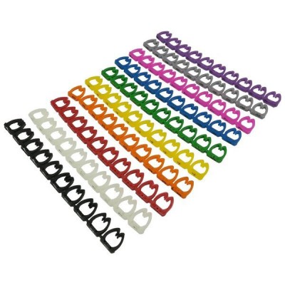 Kabelio žymeklis 5 mm - Kabelių organizatoriaus skaitmuo 0-9 -