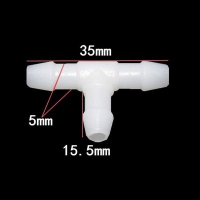 Rinkinys - žarna su jungtimis vandeniui purkšti - 2 m ilgio