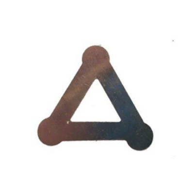 3 grandžių suvirinimo plokštė - shape 'trikampis - 18650