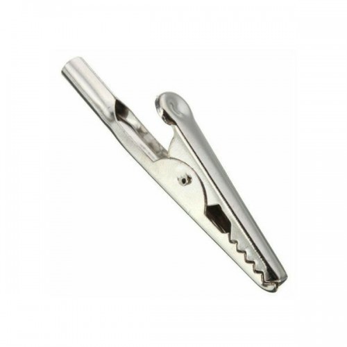 Laboratorinis krokodilas 51 mm - neizoliuotas gnybtas - 10 Laboratorinis krokodilas 51 mm - neizoliuotas gnybtas - 10