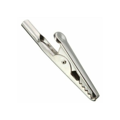 Laboratorinis krokodilas 51 mm - neizoliuotas gnybtas - 10