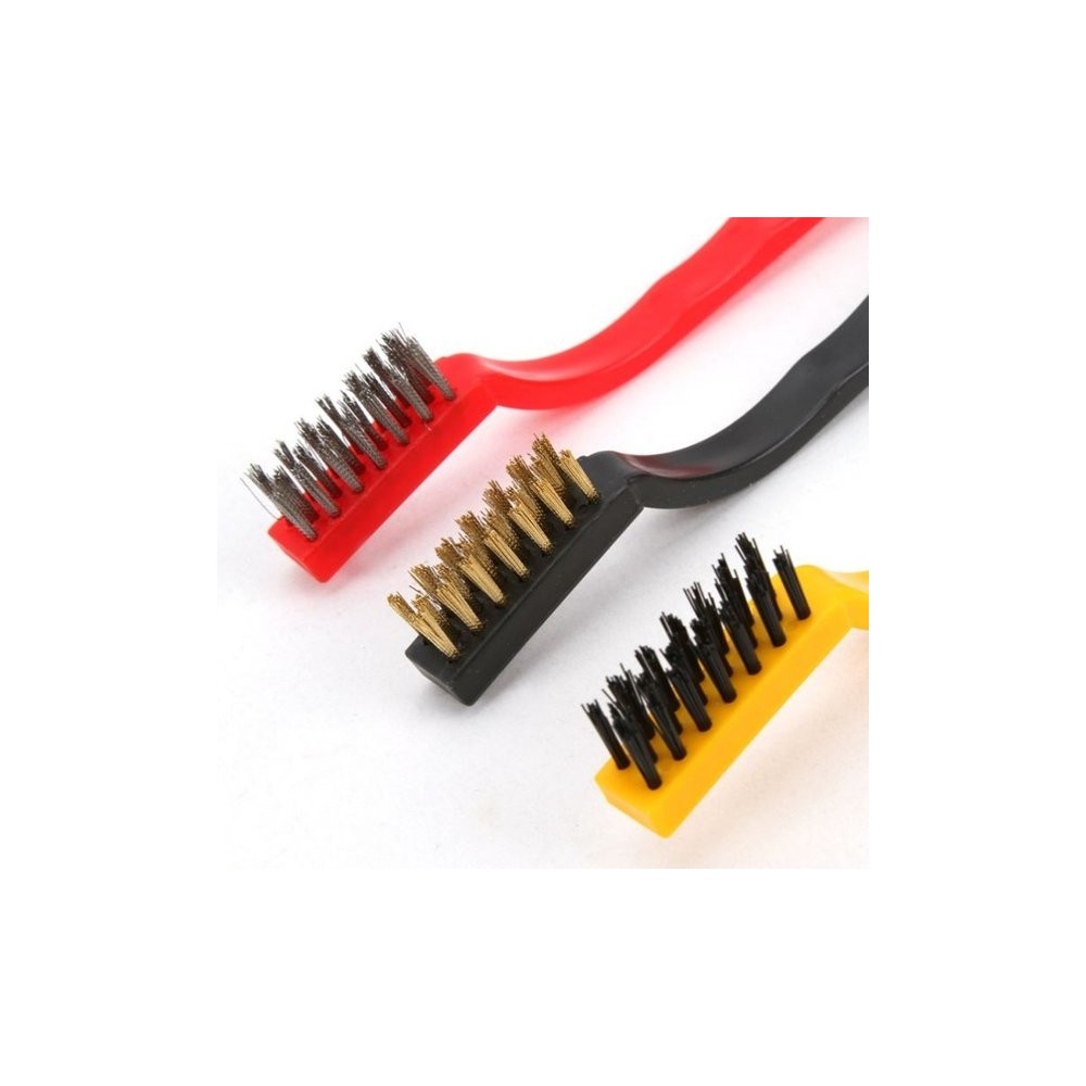 3 šepetėlių rinkinys - Techniniai vieliniai šepečiai iš 3 šepetėlių rinkinys - Techniniai vieliniai šepečiai iš