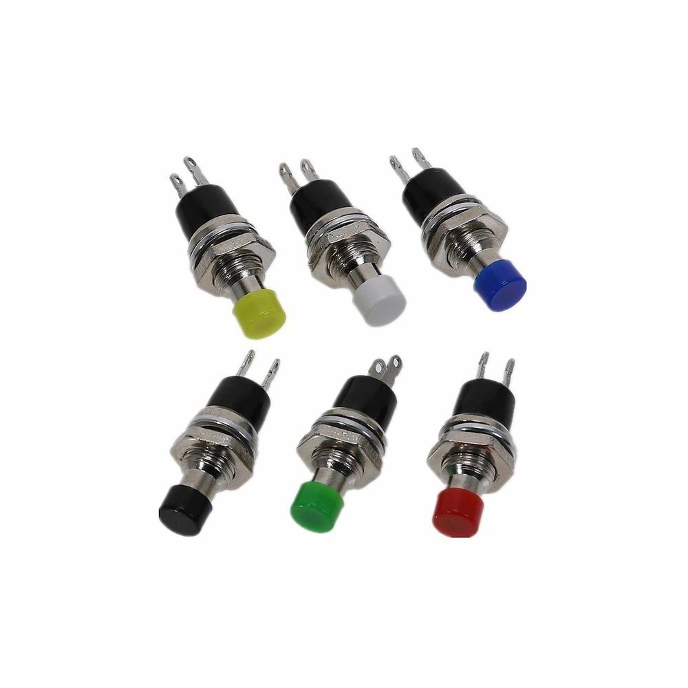 Momentinis mygtukas PBS-110 - mėlyna - 250V-1 A / 125 V-3A - 7 Momentinis mygtukas PBS-110 - mėlyna - 250V-1 A / 125 V-3A - 7