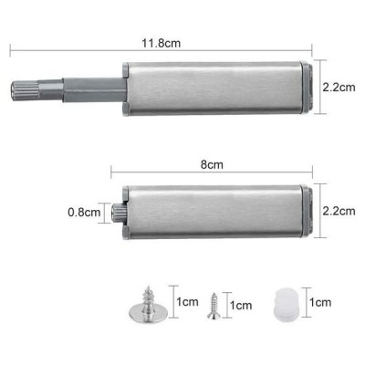 Bamperio antgalis-IN - 80 mm - Kabineto amortizatorius -