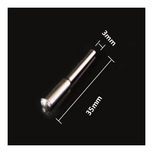 Diskinio pjūklo ašis 3,0 mm - ratų strypas 2 mm - Dremel Diskinio pjūklo ašis 3,0 mm - ratų strypas 2 mm - Dremel