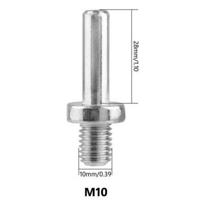 Arbor 8 mm - adapteris M10 sriegiui - gręžtuvams, šlifuokliams