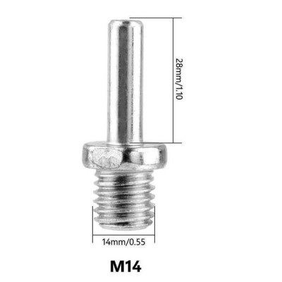 8 mm kotas - adapteris M14 sriegiui - gręžtuvams, šlifuokliams