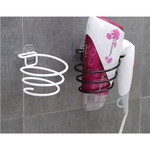 Plaukų džiovintuvo laikiklis - juoda - Sieninis tiesintuvų