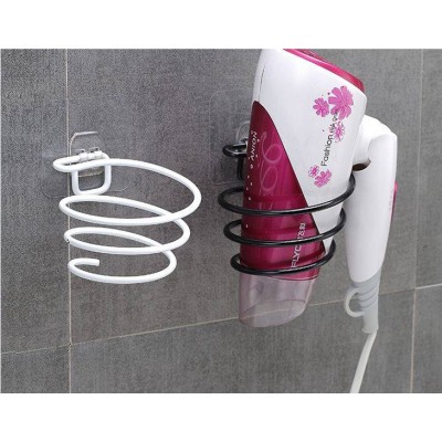 Plaukų džiovintuvo laikiklis - juoda - Sieninis tiesintuvų