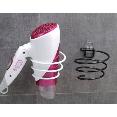 Plaukų džiovintuvo laikiklis - juoda - Sieninis tiesintuvų