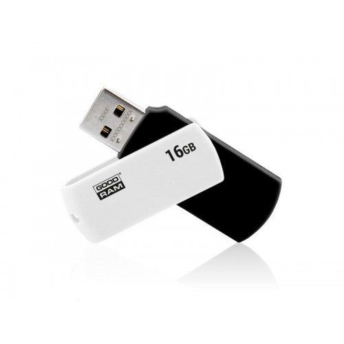 Flash GOODRAM USB 2.0 16GB, balta-juoda-USB atmintukai