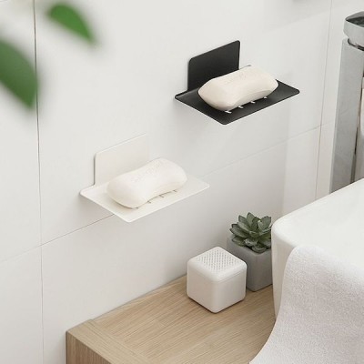 Muilo laikiklis metalinis - juoda - Muilo indas - Sieninis