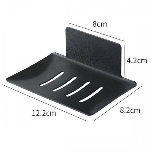 Muilo laikiklis metalinis - juoda - Muilo indas - Sieninis Muilo laikiklis metalinis - juoda - Muilo indas - Sieninis