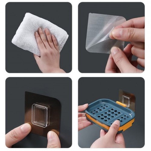 Muilo laikiklis - tamsiai žalia - Muilo indas - Sieninė Muilo laikiklis - tamsiai žalia - Muilo indas - Sieninė