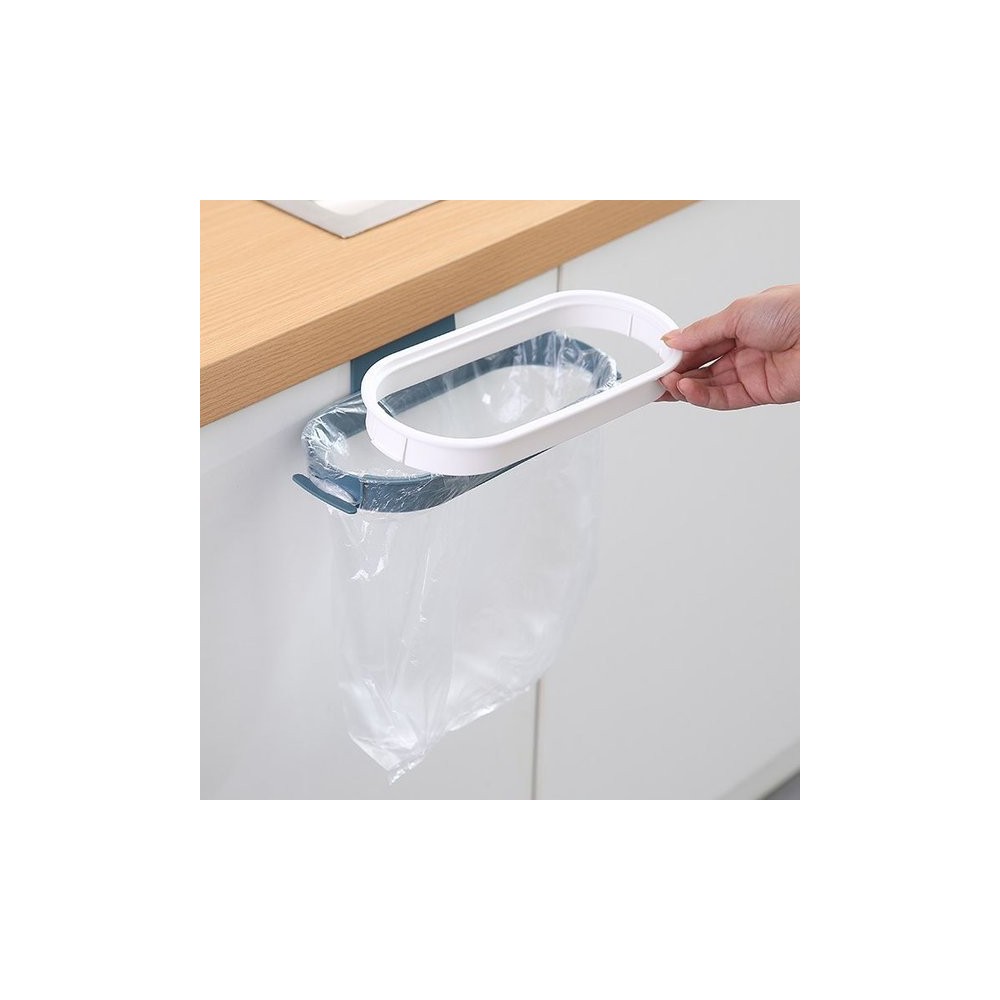 Pakabinamas šiukšlių maišų laikiklis - žalias-balta - Atliekų Pakabinamas šiukšlių maišų laikiklis - žalias-balta - Atliekų