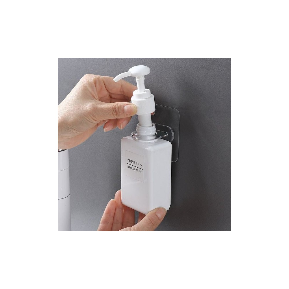 Gelinio muilo šampūno laikiklis ant sienos - Butelių laikiklis Gelinio muilo šampūno laikiklis ant sienos - Butelių laikiklis