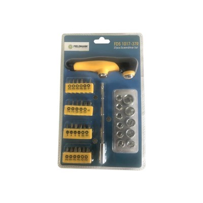 Antgalių rinkinys su atsuktuvu FIELDMANN FDS 1017-37R