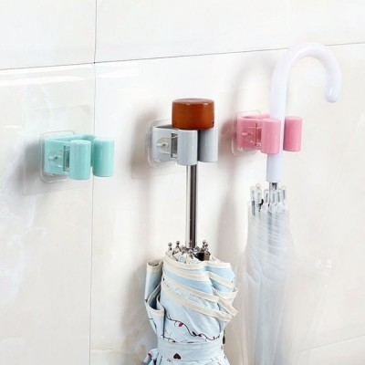 Lipni šluotos pakaba - pilka - sieninis šluotos