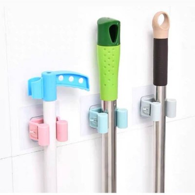 Lipni šluotos pakaba - pilka - sieninis šluotos