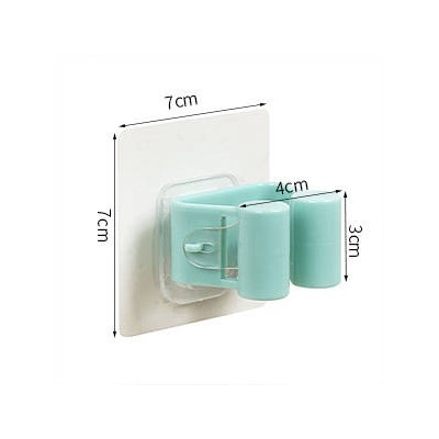 Lipni šluotos pakaba - pilka - sieninis šluotos