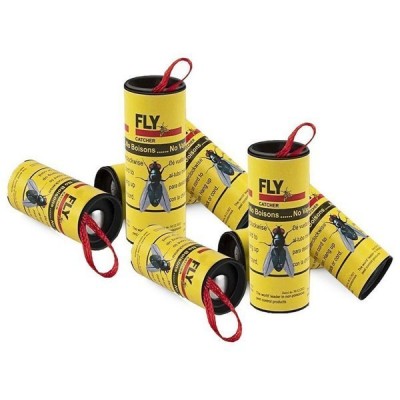 "Fly-tip" - Lipni juosta - 4 vnt - Vabzdžių gaudyklė-Pagrindinis