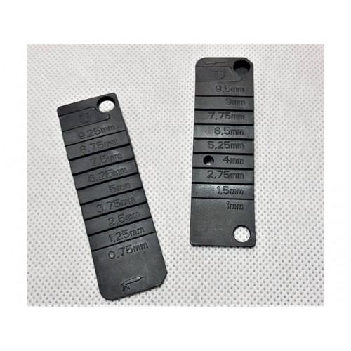Pjaustytuvas 0,75-9.5 mm - daugiafunkcinis raktų