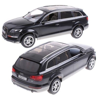 Audi Q7 RASTAR 1:14 RTR (AA baterijos) - Juoda-Pagrindinis