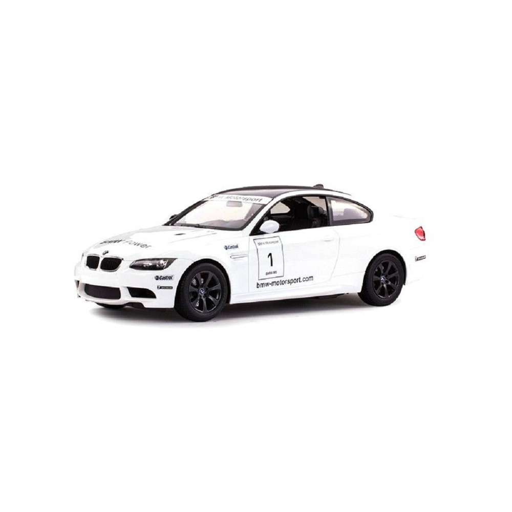 BMW M3 1:14 RTR (maitinamas AA baterijomis) - Balta-Pagrindinis