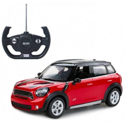 "Mini Cooper" 1:14 RTR (AA baterijos) - Raudona-Pagrindinis