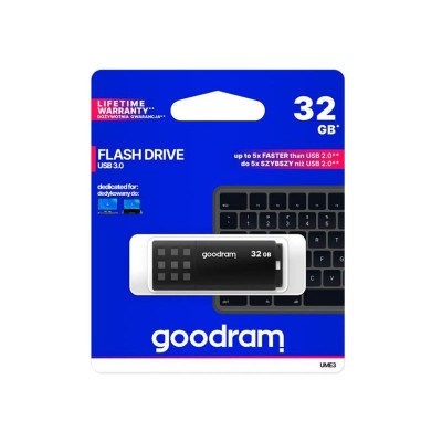 Flash GOODRAM USB 3.0 32GB balta-juoda-USB atmintukai