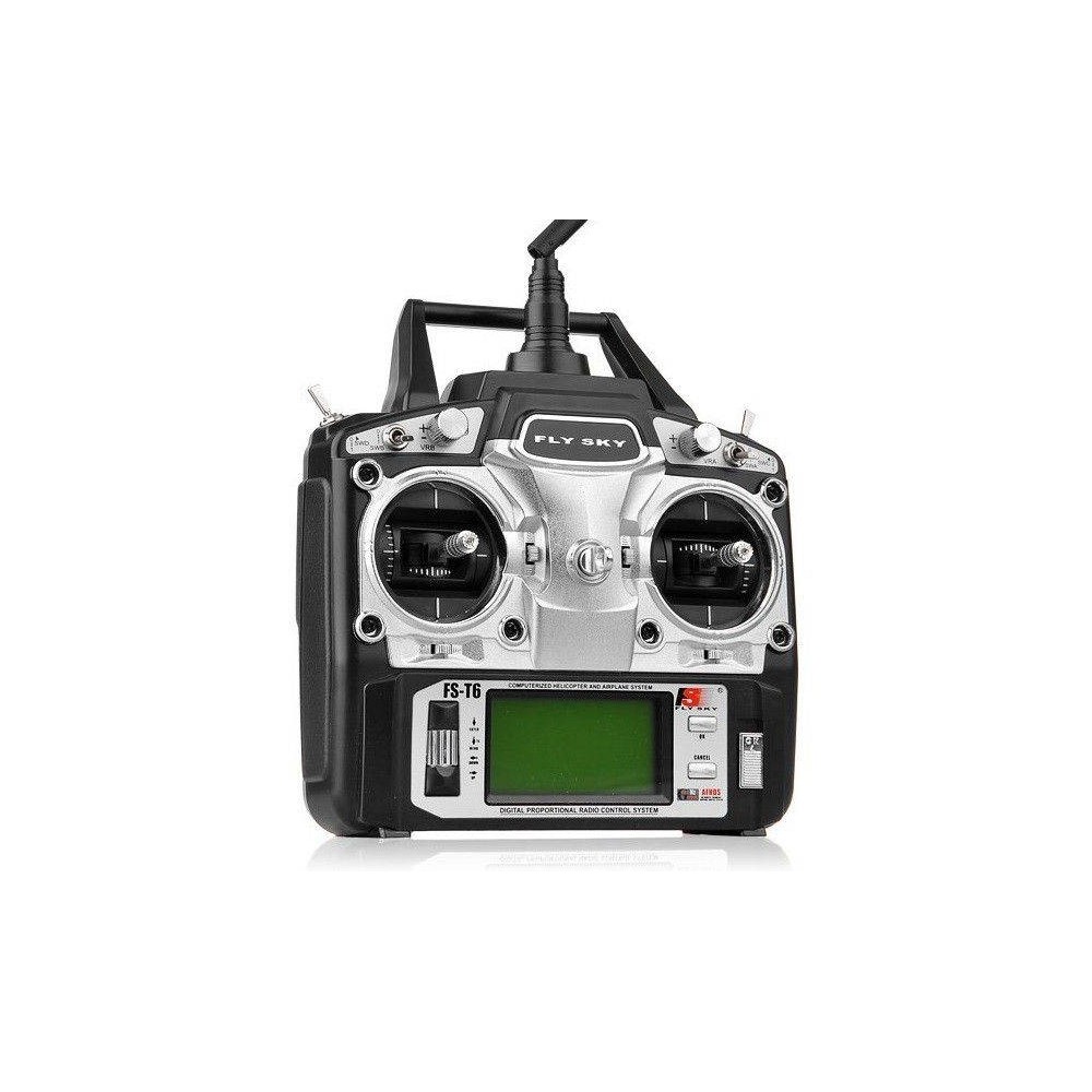 FlySky FS-T6 6CH 2,4 GHz + R6B imtuvas-Pagrindinis