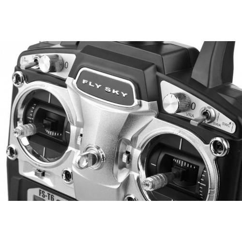 FlySky FS-T6 6CH 2,4 GHz + R6B imtuvas-Pagrindinis