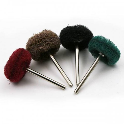 Poliravimo ratas "Dremel - raudona - Šlifavimo galvutė - 3 mm