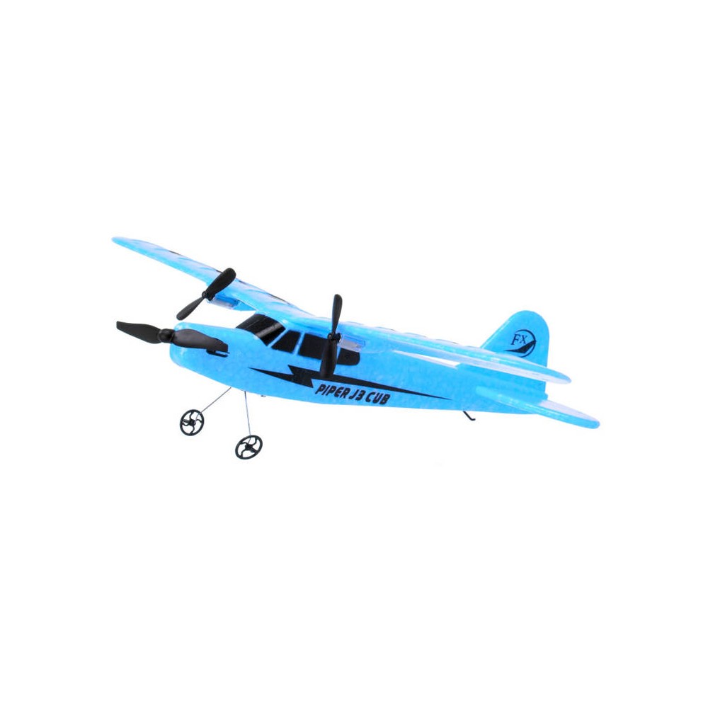 Piper J-3 CUB 2.4GHz RTF (34cm spindulys) - mėlyna-Pagrindinis