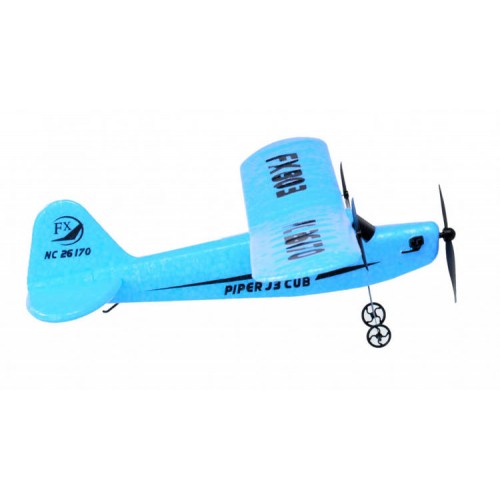 Piper J-3 CUB 2.4GHz RTF (34cm spindulys) - mėlyna-Pagrindinis