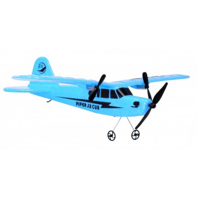 Piper J-3 CUB 2.4GHz RTF (34cm spindulys) - mėlyna-Pagrindinis