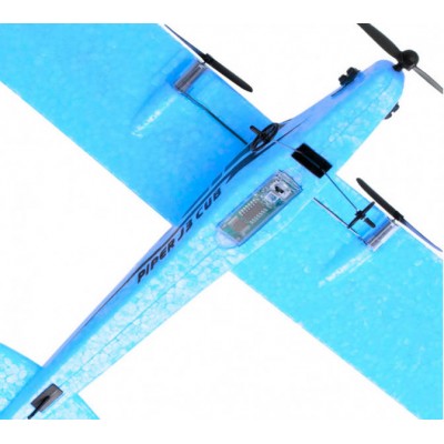 Piper J-3 CUB 2.4GHz RTF (34cm spindulys) - mėlyna-Pagrindinis