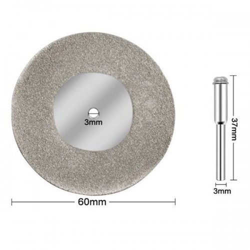 Deimantinis peilis 60 mm - Diskinio pjūklo geležtė metalui -