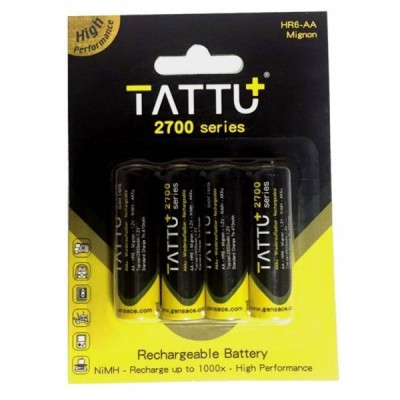 NiMH 1,2 V 2700 mAh akumuliatoriai-NiMh akumuliatoriai
