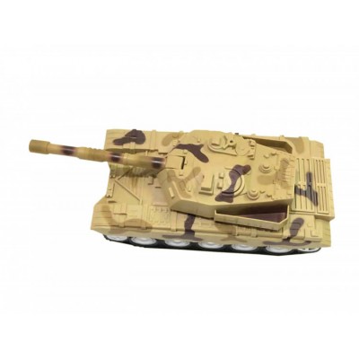 LANDCORPS tankas su žibintais 1:18 RTR - geltona-Pagrindinis